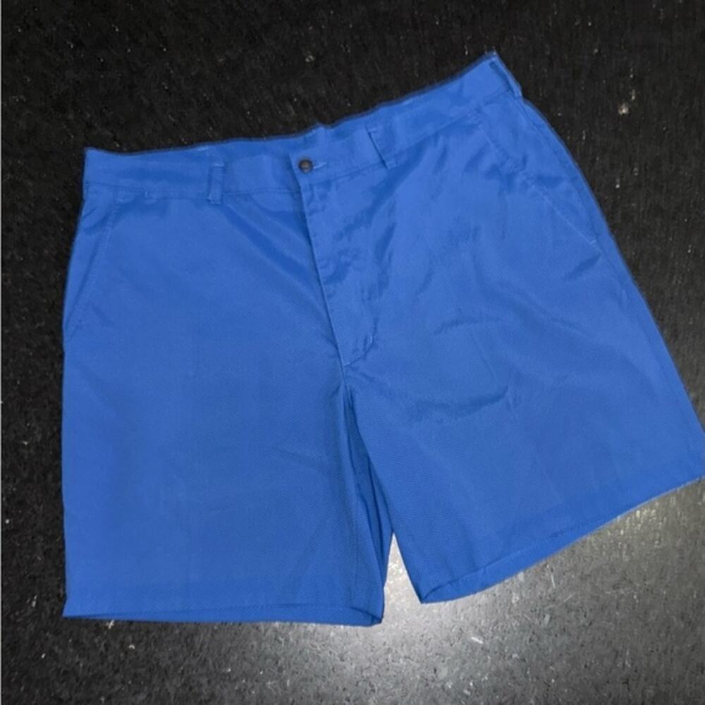 UEC PGA TOUR BRIGHT COLBALT BLUE MICROFIBER SHORTS SZ 36